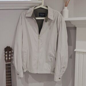 Vintage 1980s Profilo Classics Suede like Jacket with interior utility pockets